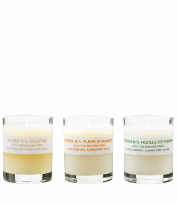 A.P.C. Scented Candles mini kit Clearance