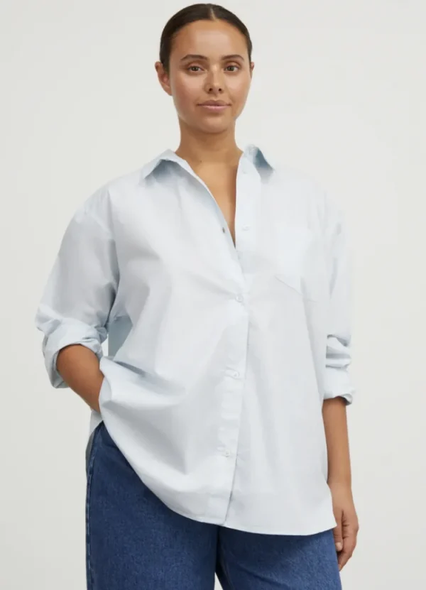 Skall Studio Edgar Shirt Light+Blue Outlet