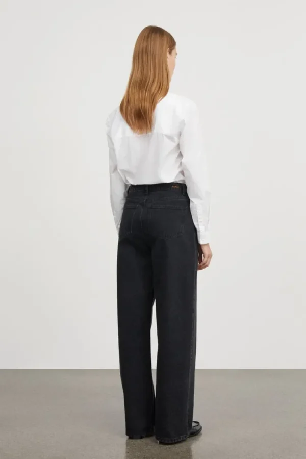 Skall Studio Willow Wide Jeans Vintage+Black Sale
