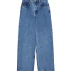 Skall Studio Skall Willow Wide Jeans Washed+mid+blue Sale
