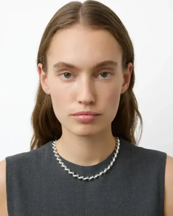 Lie Studio The Edith Necklace Silver Discount