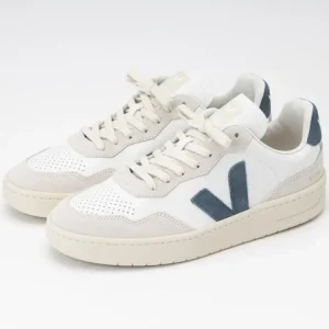Veja V-90 Leather Sneakers Extra+White+California Sale