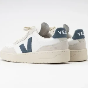 Veja V-90 Leather Sneakers Extra+White+California Sale